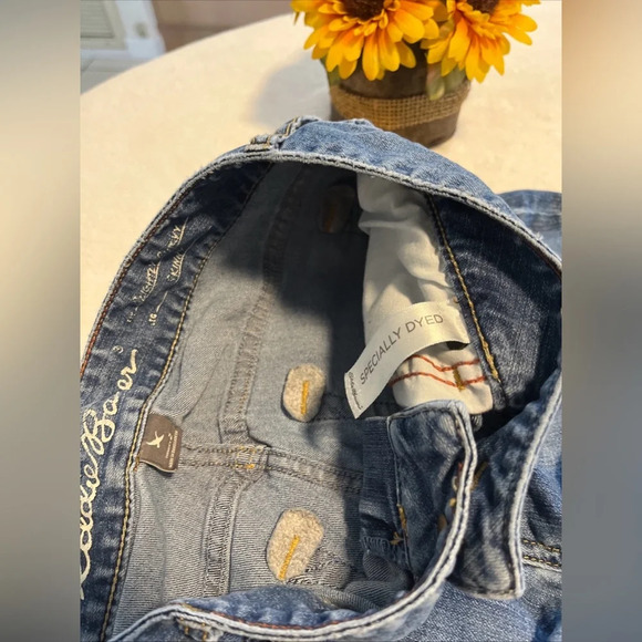 Eddie Bauer Women's Size 2 Blue Curvy Skinny High Rise Medium Wash Stretch Jeans - Picture 5 of 7